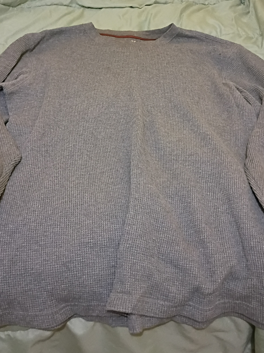 Outdoor Life Men's Light Gray Crewneck Thermal